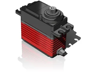 Hitec HSB-9380TH Servo 3D Model