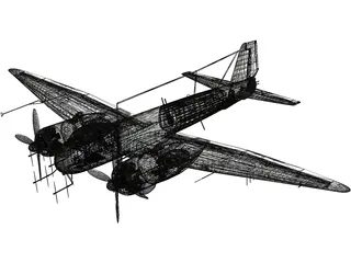 Junkers Ju 388 3D Model