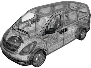Hyundai H1 iLoad (2010) 3D Model