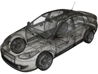 Renault Fluence (2010) 3D Model