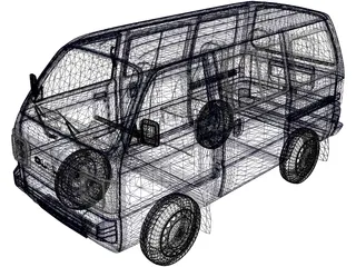 Suzuki Super Carry 3D Model