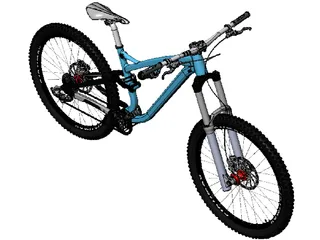 Trail Bike 3D Model