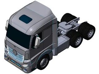 Mercedes-Benz Actros 3D Model