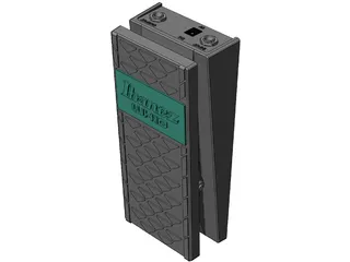 Ibanez WH10 Wah-Wah 3D Model