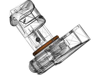 Air meter 3D Model