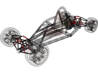 Buggy 3D Model