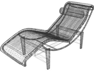 Armchair 3D Model