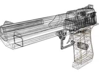 Desert Eagle 3D Model