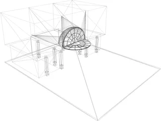 Building Canopy 3D Model