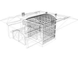 Building Vault 3D Model