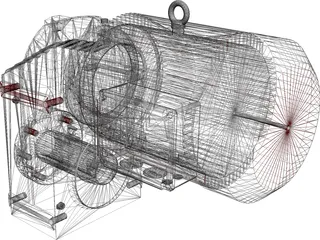 SEW FAZ87DV160L 3D Model