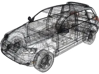 Volkswagen Touareg 3D Model