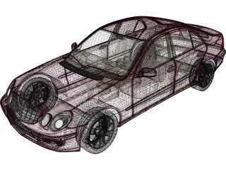 Mercedes-Benz E-class 3D Model