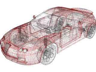 Alfa Romeo GTV 3D Model