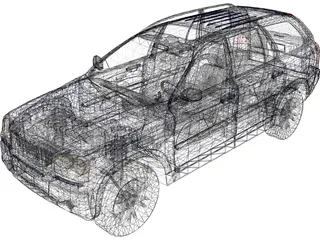 Volvo XC90 3D Model