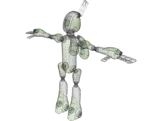 Kyo Robot 3D Model