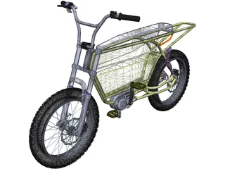 Electric Bicycle 3D Model