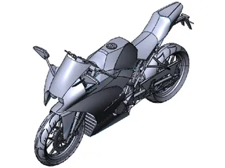 KTM RC 200 3D Model