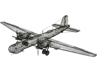 Heinkel HE-177 3D Model