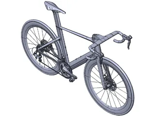 Road Bicycle 3D Model