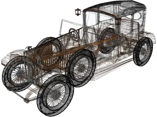 Hispano-Suiza 3D Model