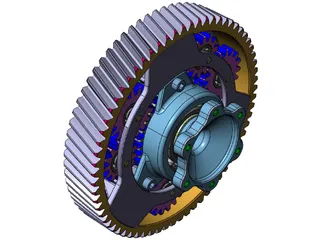 Schaeffler Differential 3D Model