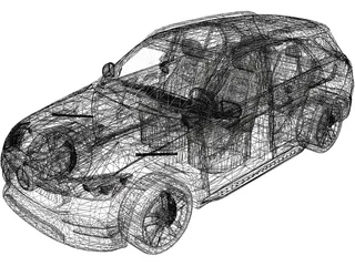 Mercedes-Benz GLE580 (2020) 3D Model