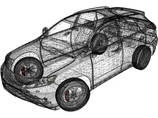 Lexus RX450H (2010) 3D Model