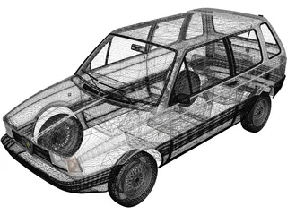 Alfa Romeo Z33 Free Time Prototype (1984) 3D Model