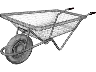 Wheelbarrow 3D Model