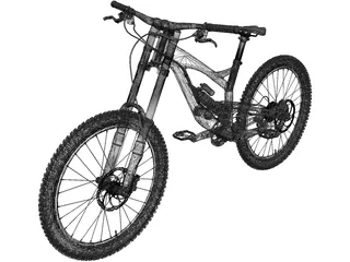 Bike MTB 3D Model