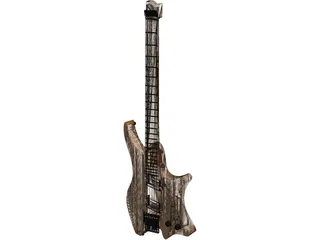 Strandberg Boden J6 Bass Guitar 3D Model
