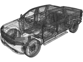 Chevrolet Silverado (2020) 3D Model