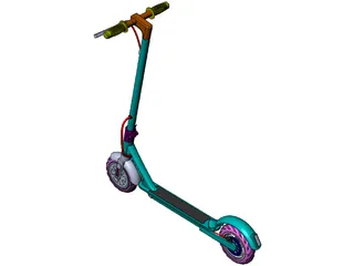 Electric Scooter 3D Model