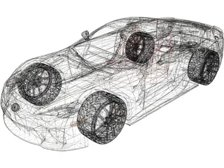 Lexus LFA (2012) 3D Model
