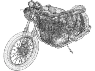 Honda CB750 3D Model