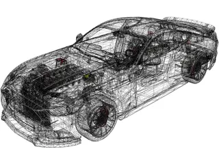 Ford Mustang RTR (2015) 3D Model