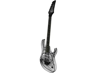 Ibanez RG-350 Electric Guitar 3D Model