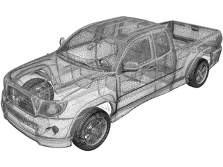 Toyota Tacoma XRunner (2011) 3D Model