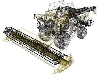 New Holland CX8 3D Model