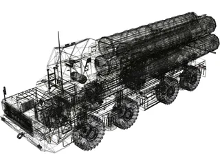 SA-10 Grumble 3D Model
