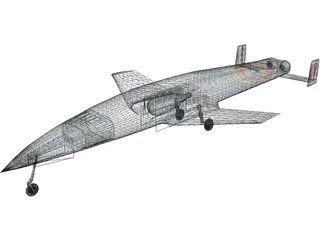 Sanger Amerika Bomber 3D Model