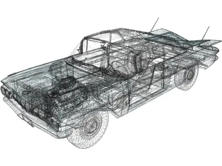 Chevrolet Impala (1963) 3D Model