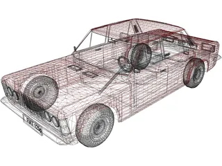 Fiat 125P 3D Model