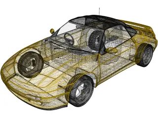 Lotus Elan (1996) 3D Model