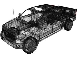 Toyota Tundra (2017) 3D Model