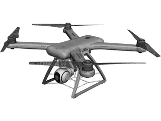 Xiaomi Mi Drone 3D Model