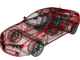 Alfa Romeo 159 Sedan 3D Model