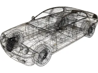 Jaguar S-Type 3D Model