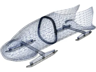 Bobsleigh 3D Model